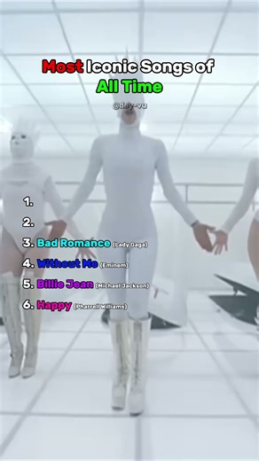 Most iconic songs everyone knows #MustHear #AllTimeGreats #MusicHistory