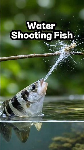 This Fish Uses Water as a Weapon | Archer Fish