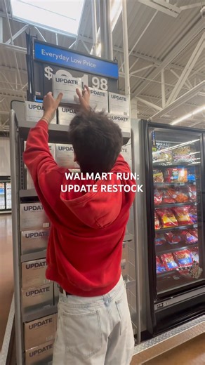 WALMART RUN: UPDATE RESTOCK @DrinkUpdate #shopping #kimkardashian #walmart #energydrink