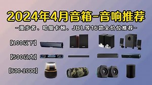 2024年四月电脑音响选购指南！