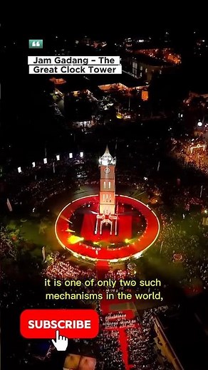 History of Jam Gadang in Bukittinggi, West Sumatra.
