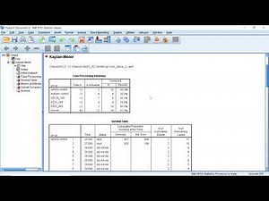 How to conduct Kaplan Meier survival Analysis in SPSS Statistics