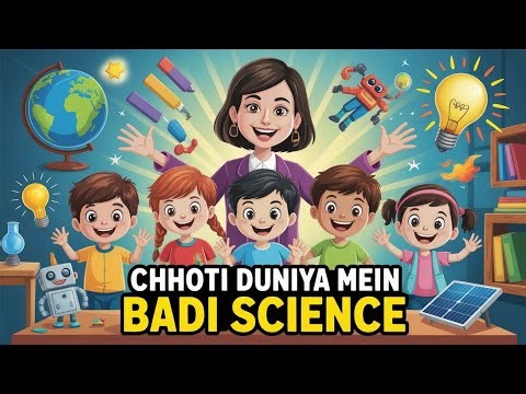 Fun Learning Cartoon | Amazing Science Facts for Kids in Urdu & Hindi