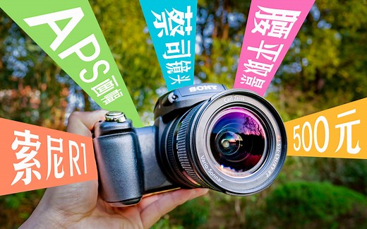 500元的APS画幅数码相机，还自带蔡司镜头？奇特的索尼R1相机评测试拍