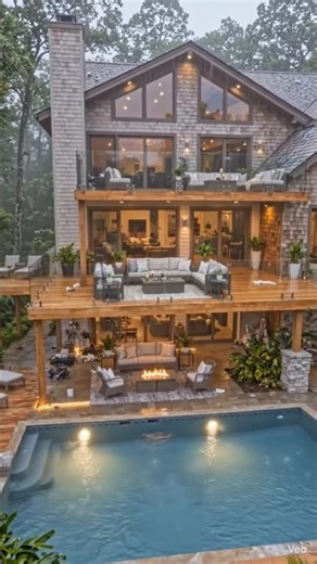 Hidden in nature, designed for peace… ✨A perfect blend of luxury, wood, and forest vibes
