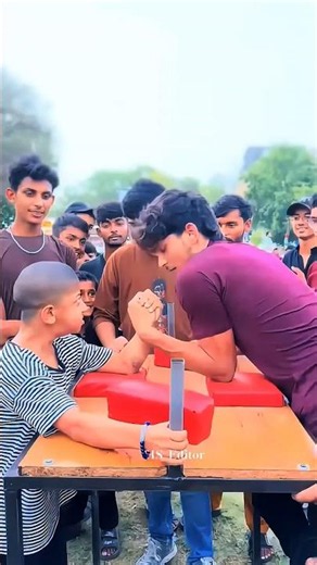 Angry Boy 🔥☠️ Ahmad arm wrestler vs sigma kid #armwrestling #armfight #freestylewrestling #fitness