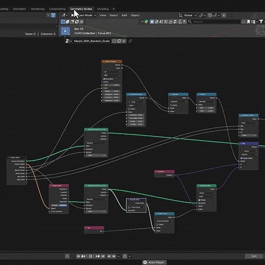 Blender Geometry Nodes - Morph Between Meshes