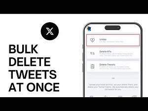 How to Delete all your Tweets at Once