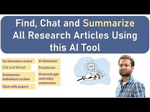 How to find and summarize papers using AI tool (SciSpace copilot)?