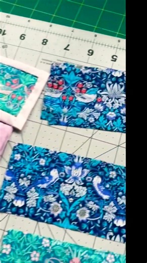 Cute Quilt blocks for hand stitching #quiltblocks #libertyfabric #qayg #slowstitching #quilted