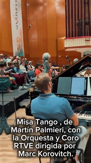 La Orquesta y Coro RTVE ofrecerá la “Misa Tango” de Martín Palmeri en Santo Domingo de la Calzada el día 10 de julio a las 20:30 h, en la iglesia del Convento de San Francisco. Dirigidos por el maestro y titular del Coro RTVE Marc Korovitch. Varios pasajes de la obra serán bailados por Rebeca Núñez y Gerardo Molina “El Indio", con la participación de la soprano Claudia Yepes, el bandoneonista Fabián Carbone y el pianista Alberto Álvarez. Como dato curioso la "Misa Tango" alcanzó renombre interna