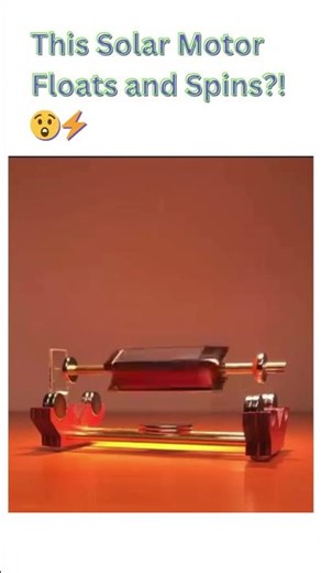 This Solar Motor Floats and Spins?! 😲⚡ | Easy Science Lessons