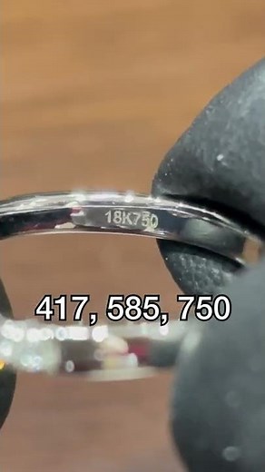 How to Tell REAL or FAKE Diamond by Ring Stamp