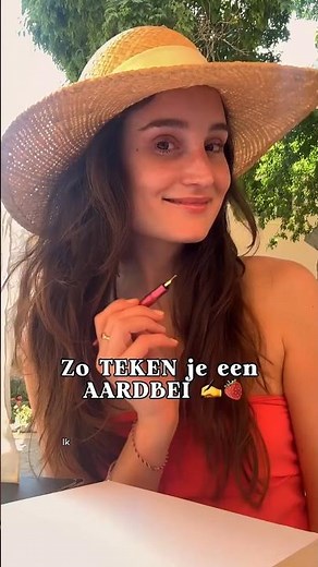 Vind je hem leuk? Laat een🍓achter!😍 #drawing #tutorial #tekentutorial #drawingtutorial