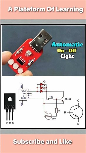 automatic on off light