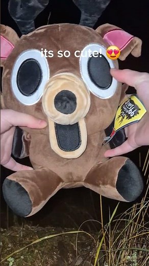unboxing the 99 nights in the forest deer plushie in a forest! #99nightintheforest