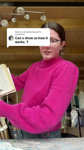 How to use open book holder 😂