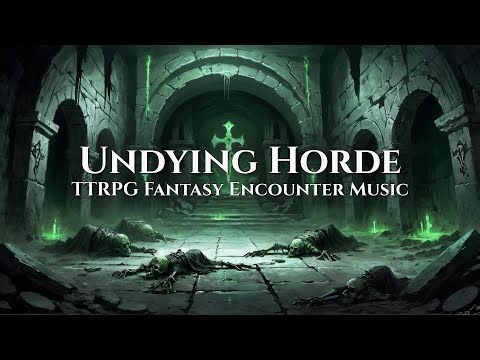 🧟 They Never Stop — Undead Fantasy Horde Battle Music for D&D & TTRPG (1 Hour)