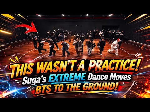 “This Wasn't a Practice! Suga's Extreme Dance Moves BTS to the Ground!”