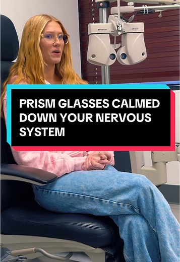 Huge thank you to our patient for sharing her experience less than a month after getting her prism glasses—despite having 20/20 vision! Just because your eyesight is “perfect” doesn’t mean your visual system is working properly. Binocular Vision Dysfunction (BVD) can cause headaches, dizziness, anxiety, and even chronic tension, even when a standard eye exam says everything is fine. Prism glasses aren’t just about clarity—they’re about comfort, alignment, and calming your nervous system. Seeing 