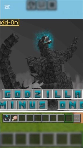 addons épicos para Minecraft bedrock 33: Godzilla minus One #minecraft