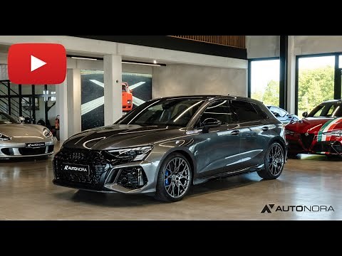 Audi RS3 Sportback Performance Edition in Daytonagrau Perleffekt