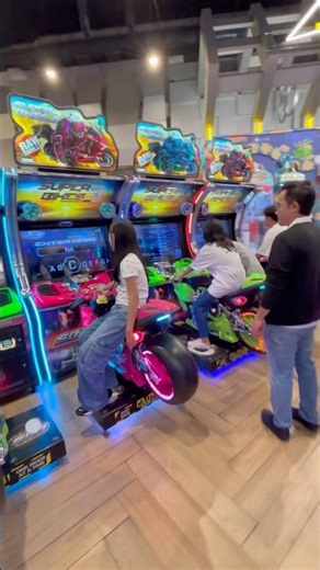Toy motorbike racing #motorbikes #games #children's play rides #odongodong