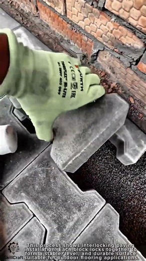 Interlocking Paving Installation Work Tool for Stable Surface #worktool