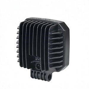 [Hot Item] Black Powder Coated Aluminum Interior LED Lighting Heatsink Die Casting