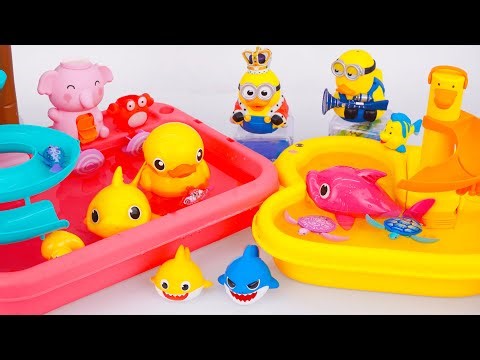 [Toy asmr] Zuru Robo Fish & Baby Shark & Turtle RC & Swimming Fish ASMR Satisfying with Unboxing