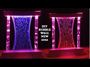 haw to make bubble wall-LED Bubble Fountain-How to Make Bubble Wall