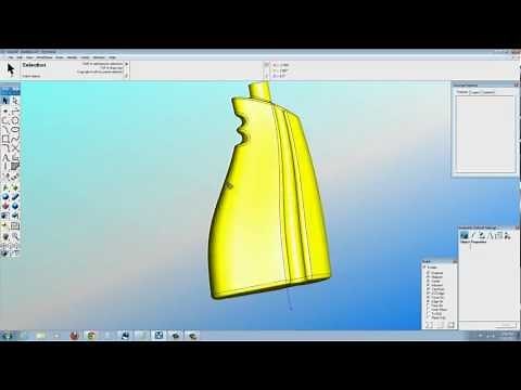 E5 ViaCAD Sweep - Bottle Tutorial