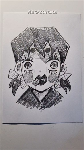 Drawing Inosuke 👀 #demonslayer #イラスト #イラストメイキング #鬼滅の刃 #art #comics#anime