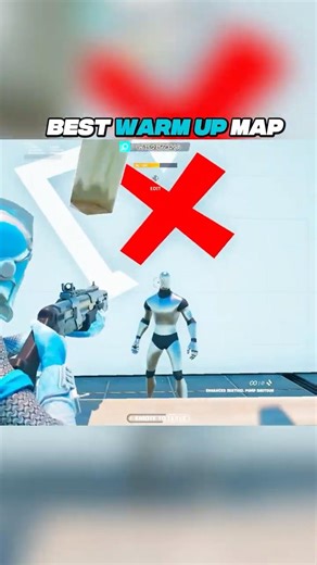 Best Warm Up Map In Fortnite... 🏆✅ #fortnite #shorts