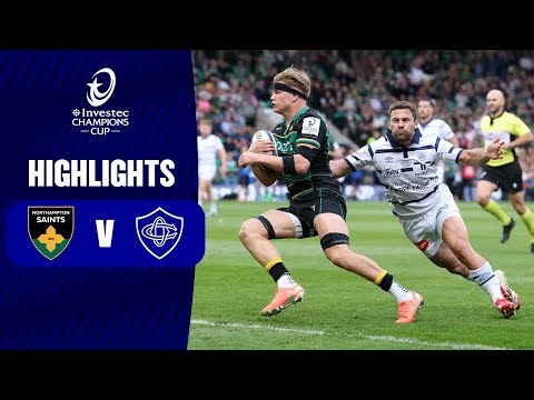 Extended Highlights - Northampton Saints v Castres Olympique Quarter-final | Investec Champions Cup