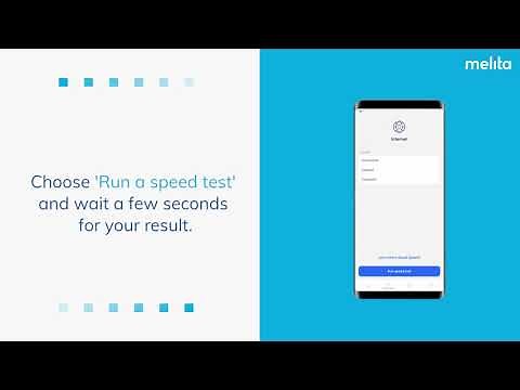 Running a speed test on eero