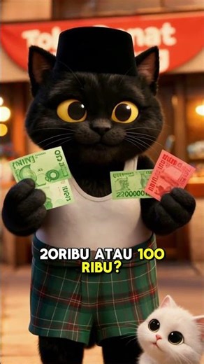 20ribu VS 100ribu 😂 | #4nime0w 🐱