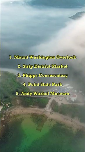 5 Best Places to Visit in Pittsburgh, Pennsylvania #pittsburgh #pittsburghnightlife #usatravel