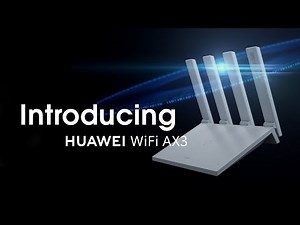Introducing the HUAWEI AX3