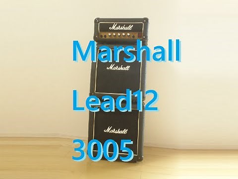 Marshall lead12 3005 Micro Stack。リトルJCM800と称される3段積み！ 実力のほどは？ 試奏レビュー