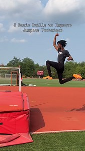 SCS Elite Training⛓️🏋🏽‍♂️ on Instagram: "Here are 3 simple drills you can do with your Long Jumpers to help them completely understand the technique and posture they must have in order to properly complete a jump. You wont be able to cut it on like a light switch when it’s time to compete. The body has to feel these angles and positions over and over again in order to build that muscle memory. #viral #explore #fyp #trackandfield #longjump #coaching"