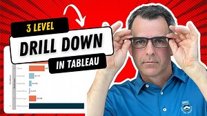 How to Create a 3 Level Drill Down in Tableau