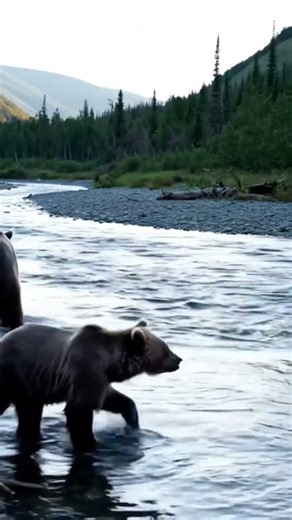 Adorable Otter Enjoying the River 🌊🐾"
