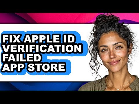 How to Fix Apple Id Verification Failed App Store - Step by Step