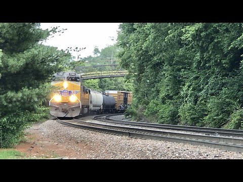 One Of The Heaviest Trains Ever To Climb The Hill! Locomotives Screaming & Loud DPU, Union Pacific!