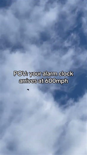 POV your alarm clock arrives at 600mph #campping #campping #travel #camping