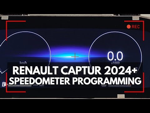 Renault Captur 95512 Dash programming. FORZA 614 - your next tool for speedometer repairs.