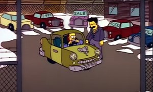 Let's Really Figure Out What That 'Put It In H' Car From The Simpsons Could Be - Jalopnik