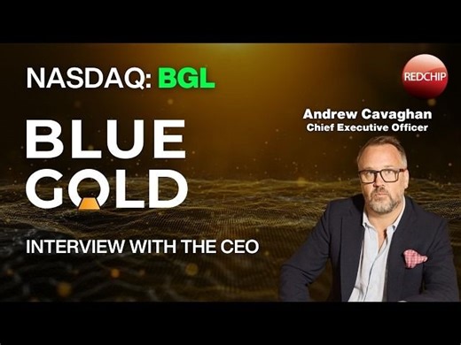 Blue Gold (Nasdaq: BGL) CEO Interview: Gold Backed Stablecoin Multi-Million-Ounce Mine Upside | RedChip Companies