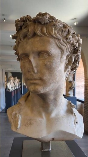 ▸EPIC Rome's First Emperor "Augustus ⚔️ #Ancientrome #Romanhistory #Archeology